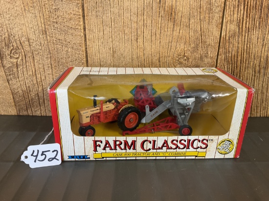 Case 800 & G Combine Farm Classics - 1/64 scale