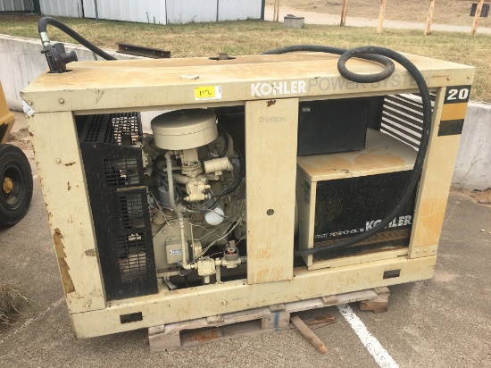 Kohler 20RZ 20 Kw Skid Mounted Generator