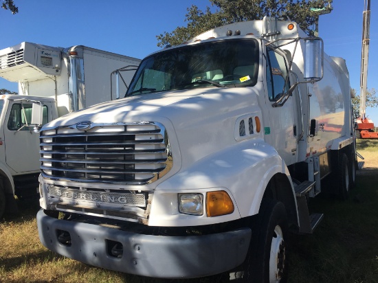 2005 Sterling L8500 T/A Rear Loading Garbage Truck