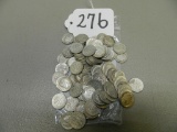 100 Silver Dimes mixed dates