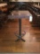 Bar Top Table With Base & Foot Rest 24
