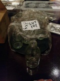 Glass Jars (lot) 9pcs
