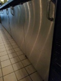 Glastender Ss 3 Door Back Bar Refrigerator