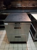 Delfield 2-drawer Refrigerator W/ Granite Counter