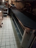 Stainless Prep Table, With Granite Countertop