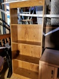 Bookshelf and small wall shelf unit