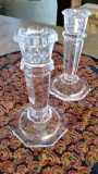 Crystal Candle holders - Set of 2