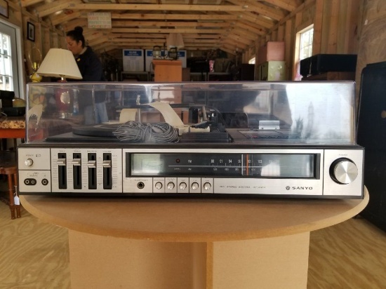 Vintage SANYO Hifi Stereo System with equalizer