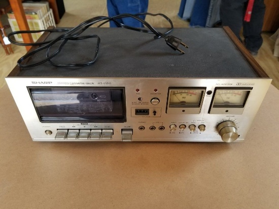 Vintage SHARP Stereo cassette player