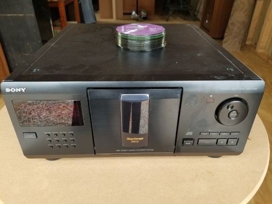 Sony Mega Storage 200 CD Player with 21 cd's inside