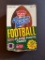 Box of Unopened 1990 Fleer Football Packs