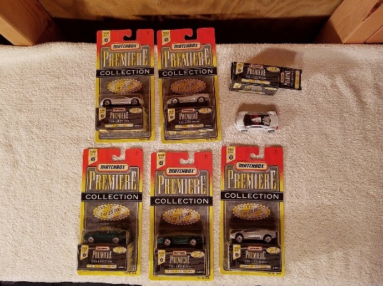 6 Matchbox Premiere Collection Cars