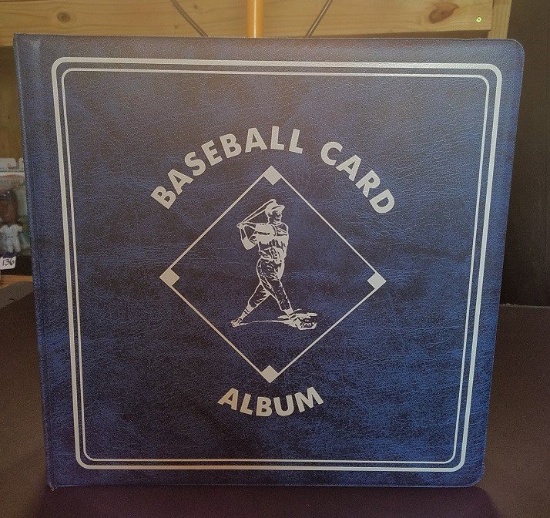 Upper deck 1991 Baseball Card Collection in Protective Sheets - in 3" three ring binder