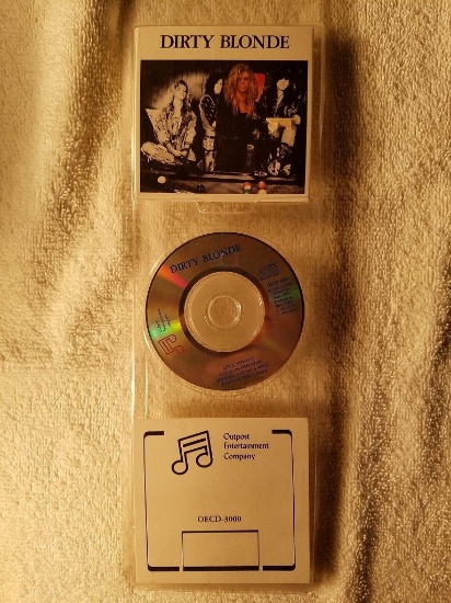 Vintage 1988 Dirty Blond Compact Disc EP