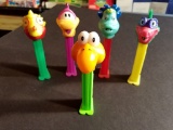 Yoshi & Pez-a-Saurs PEZ Dispensers (5)