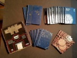 Variety of Empty Coin Collector Albums