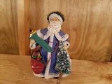 1989 Possible Dreams Blue Coat Santa