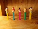 Flintstones PEZ Dispensers (5)