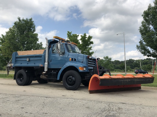 1998 Ford Sterling Dump Truck W/ Plow and Salter