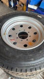 New  Tire 235/75 R17.5 with rim