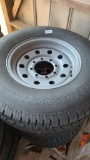 2 of 4 new tires 235/80 R16 w/rim
