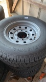 4 of 4 new tires 235/80 R16 w/ rim