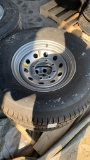 2 of 2 new tires 235/85 R16 w/rim