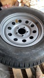 2 of 4 new tires 205/75 r15 w/rim