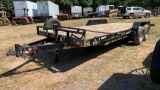 2016 load trail tilt deck trailer