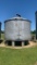 Metal grain bin