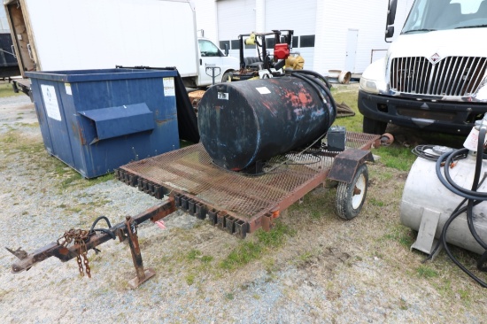 Fuel Tank and Trailer with Pump