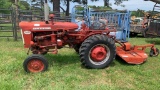 Farmall 140 with Hardee bushhog