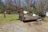 Goose neck flatbed