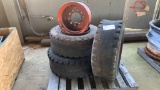 Skid steer rims