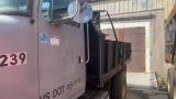1993 White GMC Dump Truck
