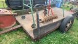 Metal decked trailer