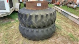 Pair of Clamp on John Deere duals