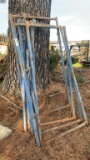 4 Priefert adjustable chute bows