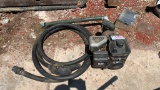 Transfer pump with hoses