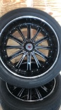 Set of 4 tires and rims
