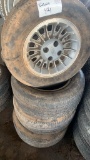 Set of 4 tires and rims
