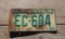 1969 License Plate