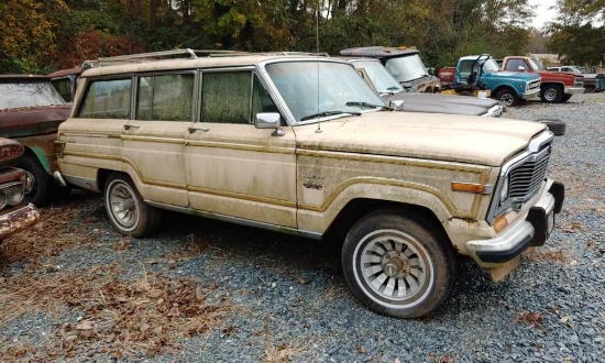 1981 Jeep Wagoneer Limited - No Engine