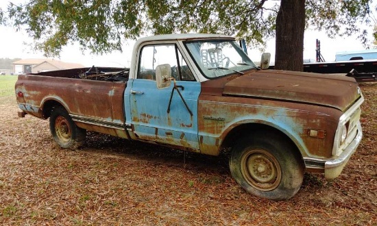 1969 Chevy Custom Camper C20 No Engine