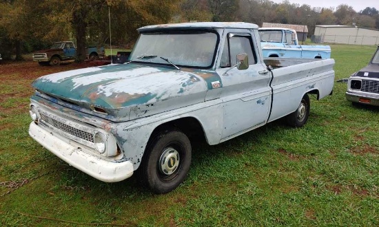 1966 Chevy C10 No Engine