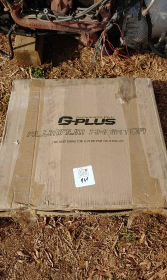 Aluminium radiator New Chevy 1960-66