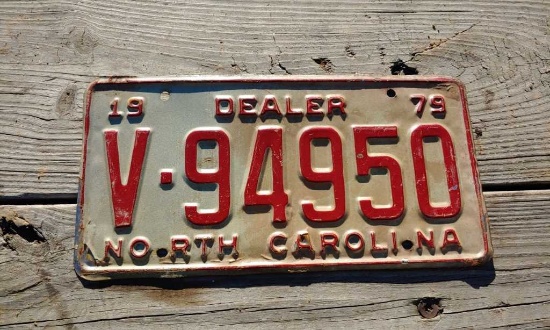 1979 License Plate
