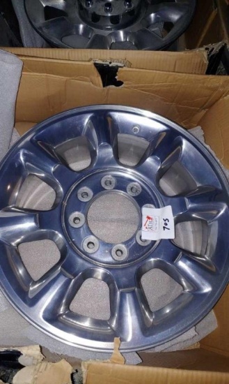 New set of (4) 20" F250 8-lug Aluminum wheels