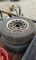 (2) 195/75R14 wheels and tires