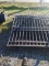 (2) sets of 12' metal gates with post